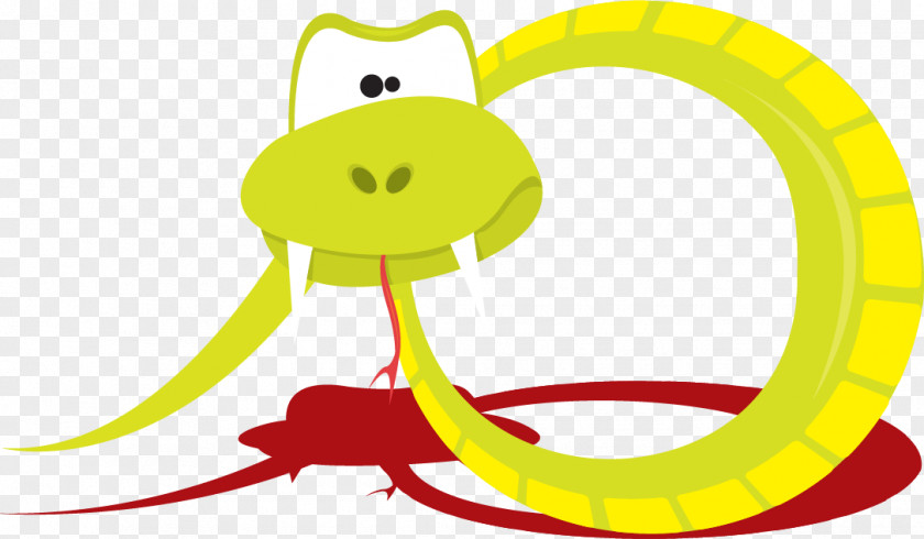 Vector Painted Snake Clip Art PNG