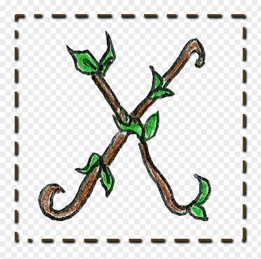 Twigs Hebrew Alphabet Letter G Clip Art PNG