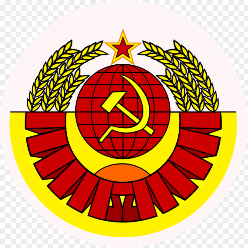 Marijuana Republics Of The Soviet Union Coat Arms Flag Hammer And Sickle PNG