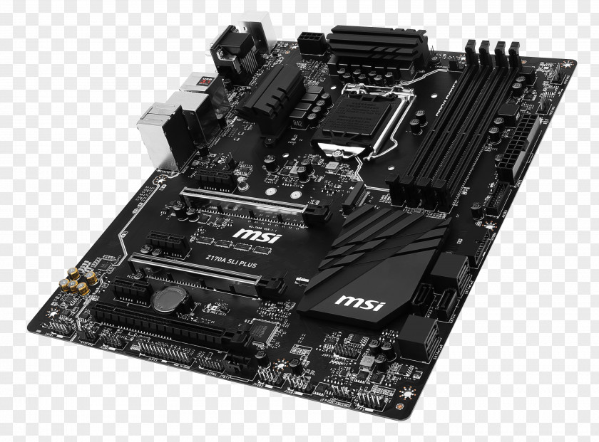 Mother Board Intel LGA 1151 Scalable Link Interface Motherboard Micro-Star International PNG