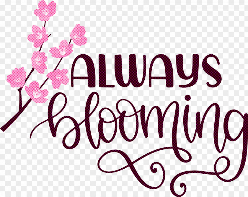 Always Blooming Spring PNG