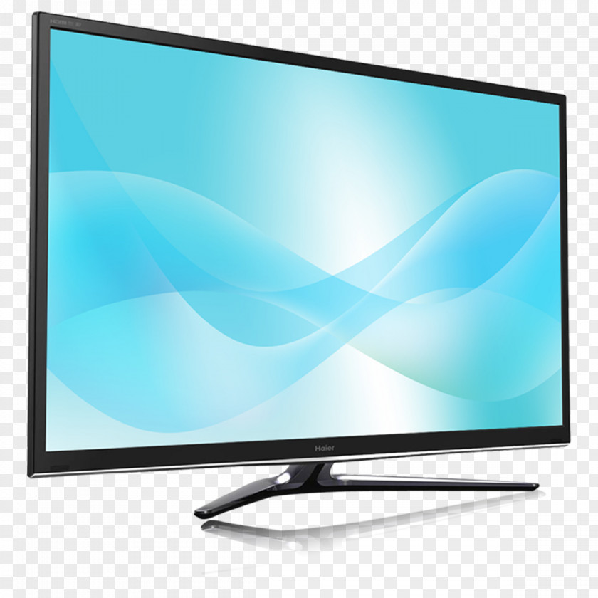 Computer LED-backlit LCD Monitors Television Set Flat Panel Display PNG