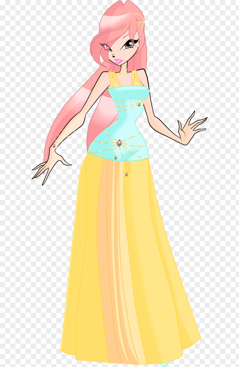 Dress Human Hair Color Cartoon Top PNG