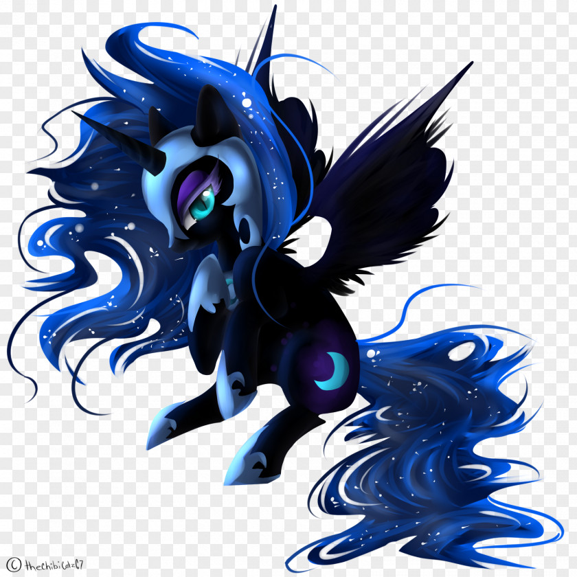 Nightmare Pony Princess Luna DeviantArt Equestria PNG