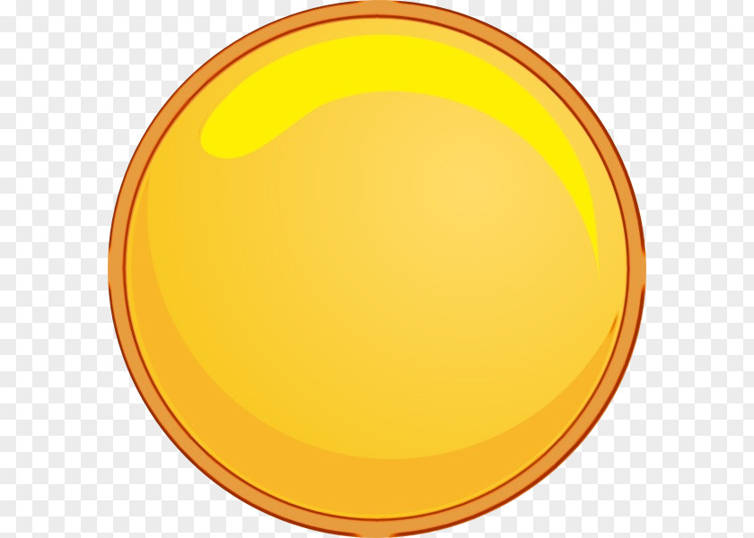 Amber Orange Yellow Circle PNG