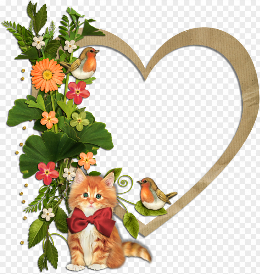 Bouquet Holly Cute Frame PNG