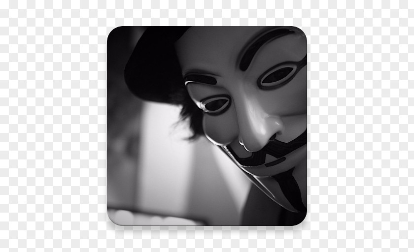 Mask Guy Fawkes Anonymous Desktop Wallpaper PNG