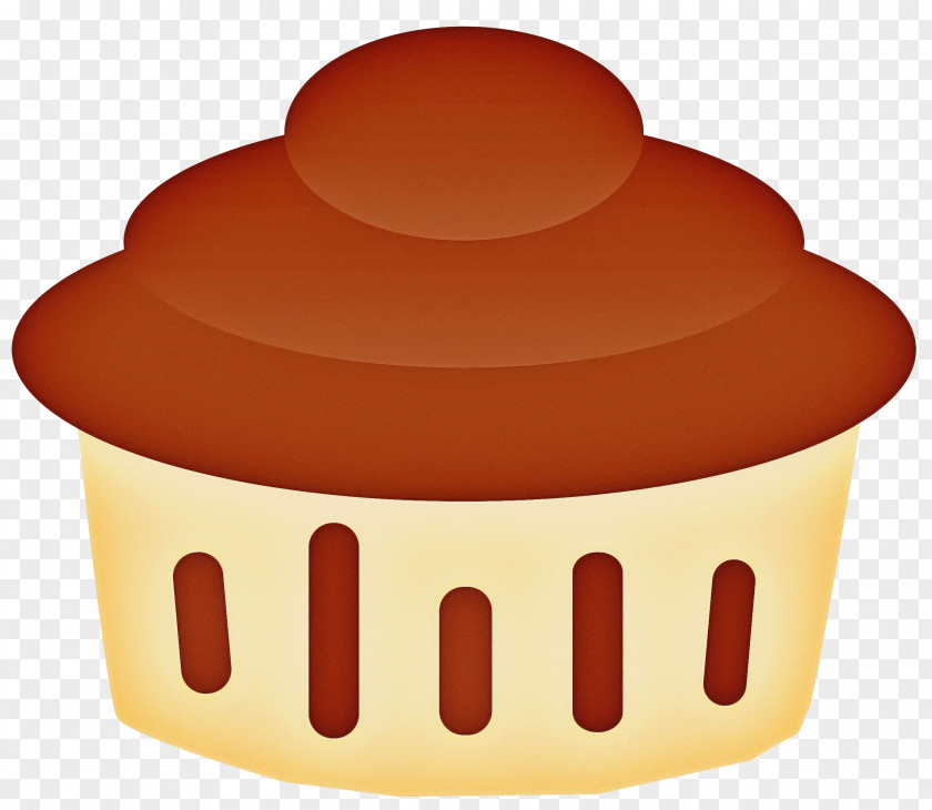 Muffin Cupcake Orange PNG
