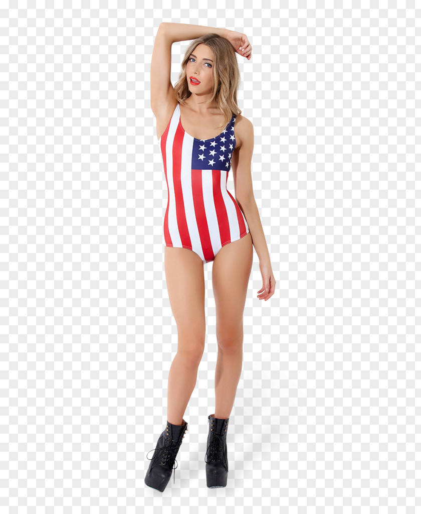 Stars And Stripes Flag Of The United States Swimsuit Independence Day PNG