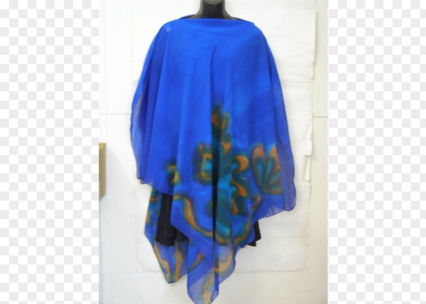 Design Silk Floral Poncho Outerwear PNG