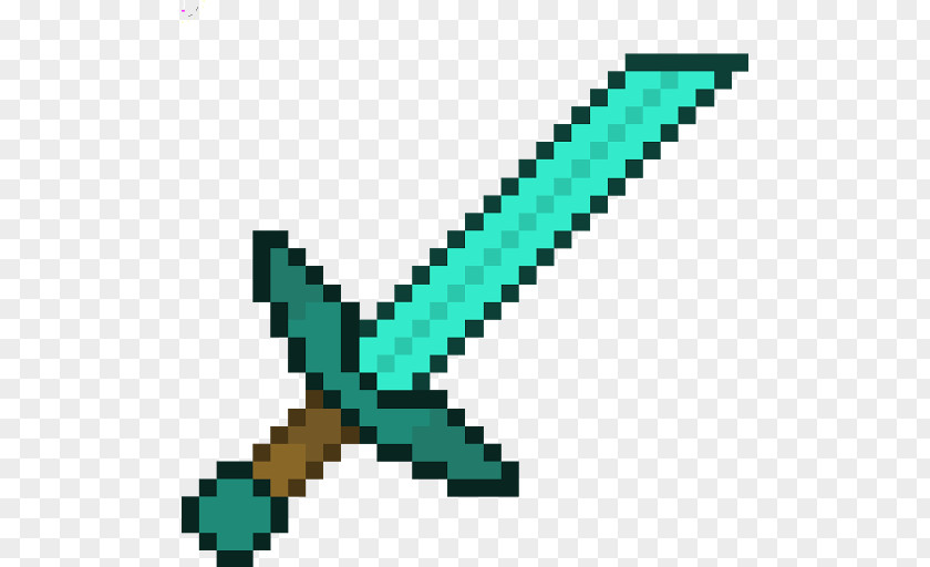 Diamond Word Minecraft: Story Mode Sword Pocket Edition PNG