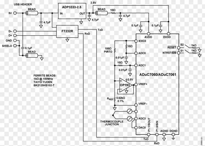 Gamepad Thermocouple Electronic Circuit Wiring Diagram Schematic PNG