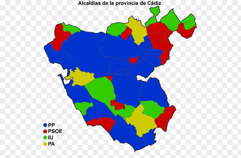 Line Border Cádiz Grazalema Provinces Of Spain Political Party Map PNG