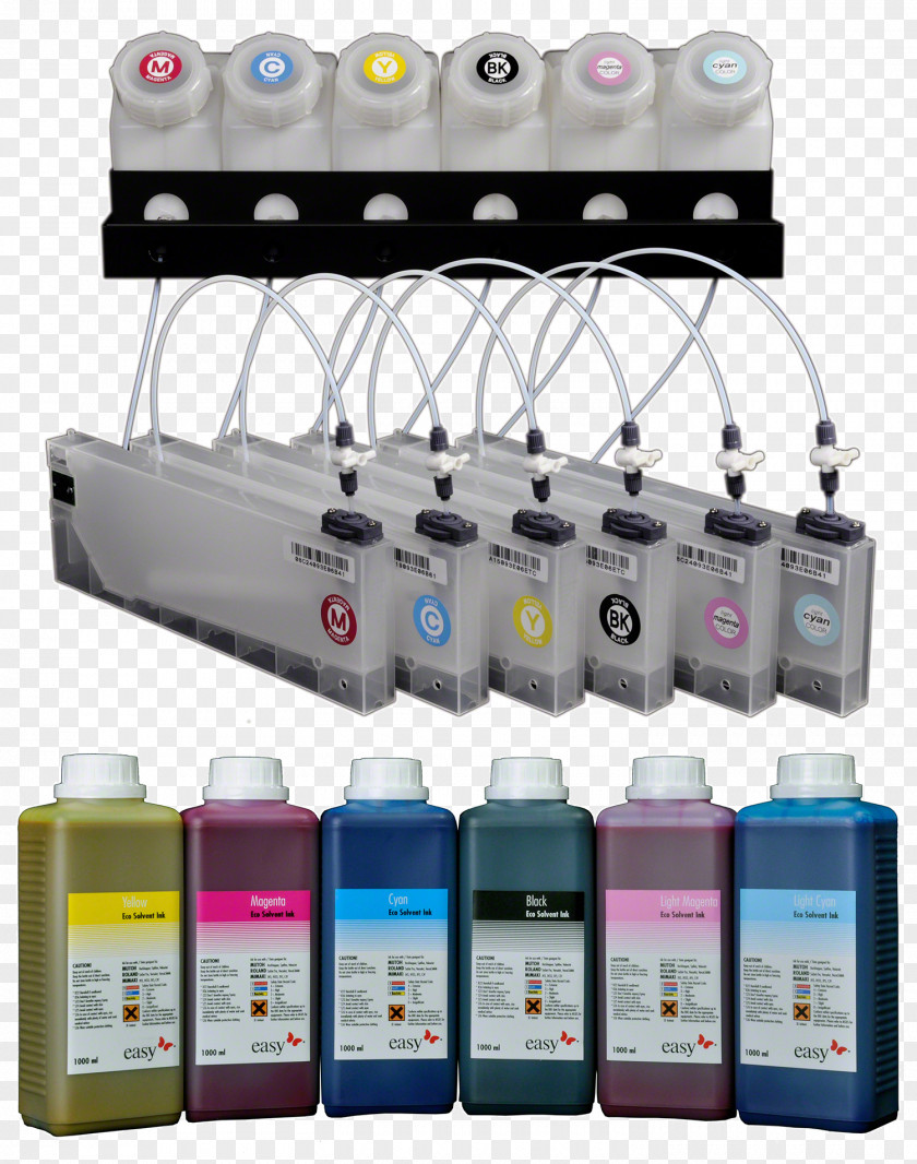 Printer Continuous Ink System Pigment Plotter PNG