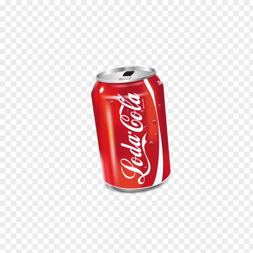 Canned Coca-Cola Drinks Soft Drink Diet Coke Carbonated Water PNG