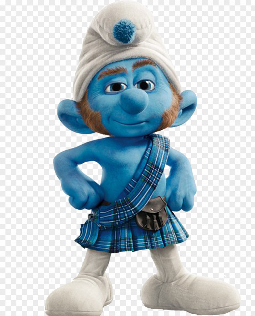 Gutsy Smurf Papa Clumsy Smurfette Grouchy PNG