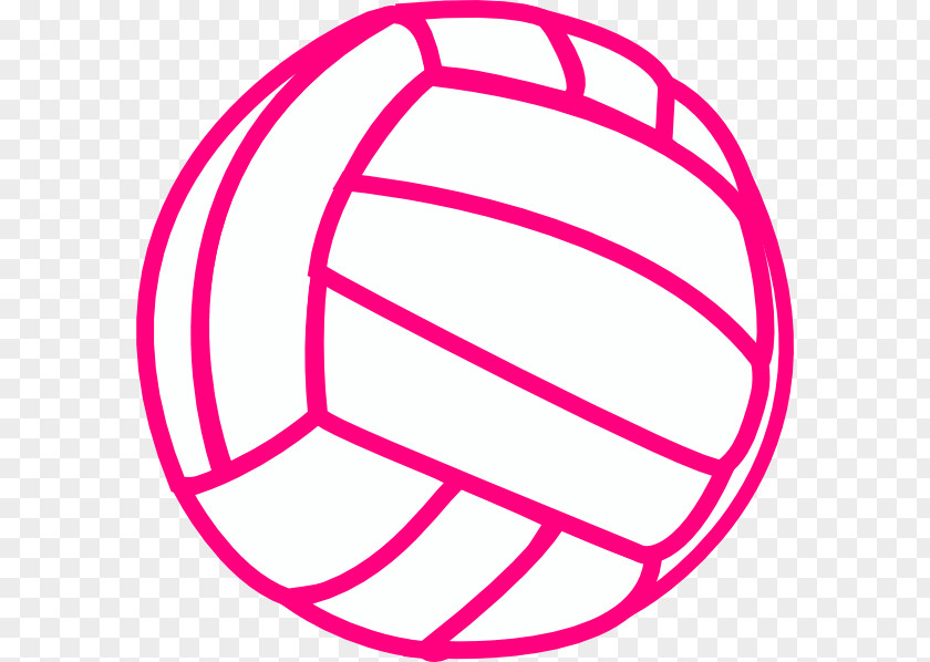 Dig Pink Cliparts Volleyball Sport Black Clip Art PNG