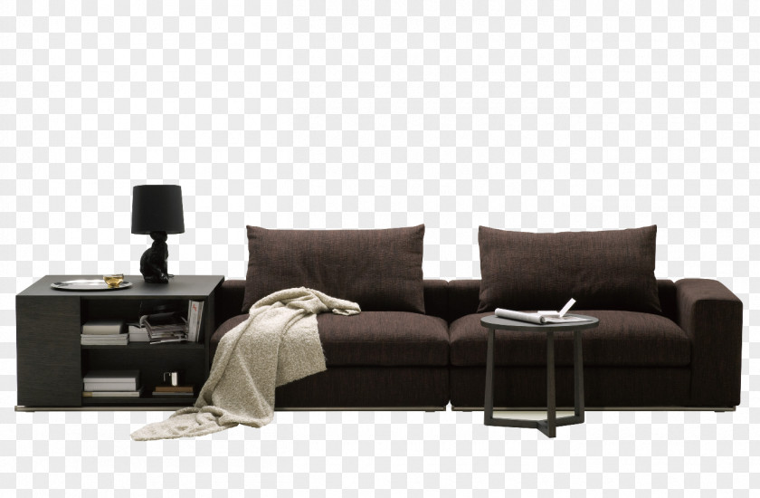 Modern Sofa Bed Table Furniture Couch Living Room PNG