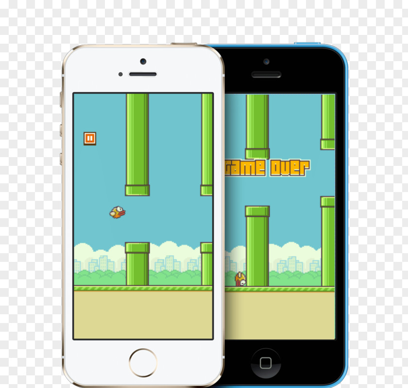 Smartphone Flappy Bird IPhone 5 6 PNG