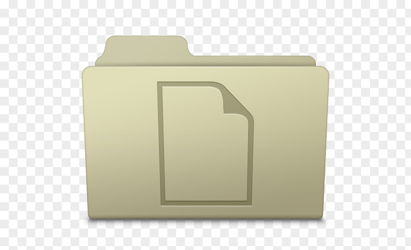 Documents Folder Ash Rectangle PNG