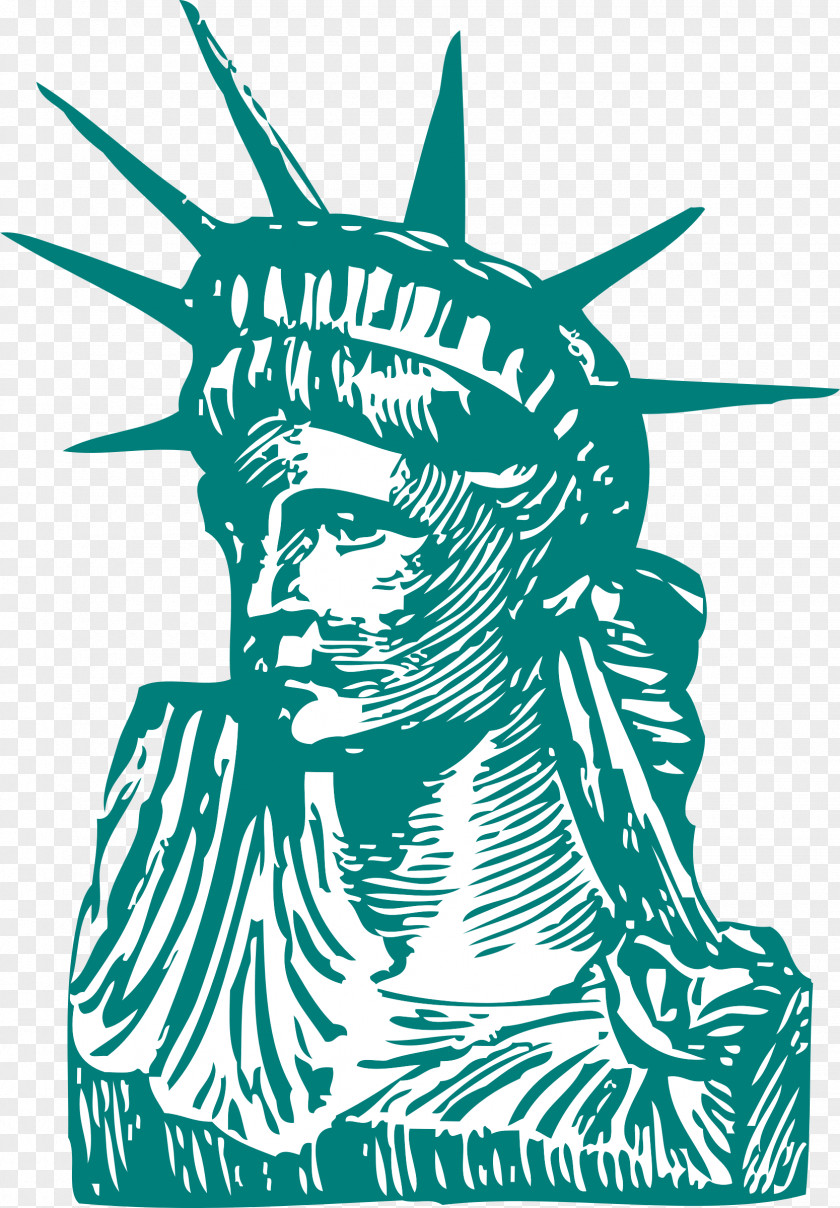 Liberty Statue Of Drawing Cartoon Clip Art PNG