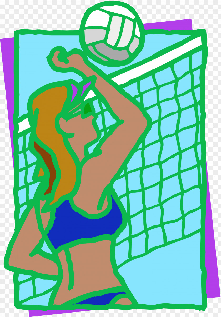 Volleyball Beach Clip Art Net Water PNG