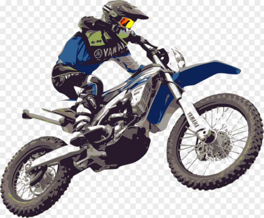 Motocross KTM Enduro Motorcycle Clip Art PNG
