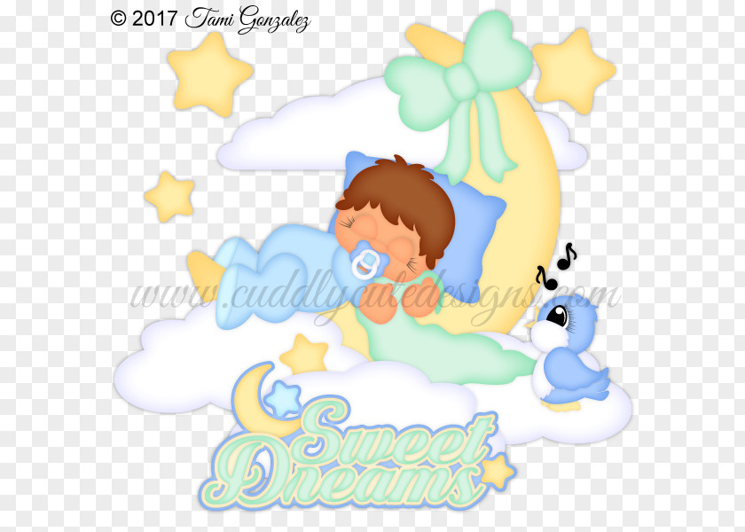 Sweet Dreams Cartoon Character Clip Art PNG
