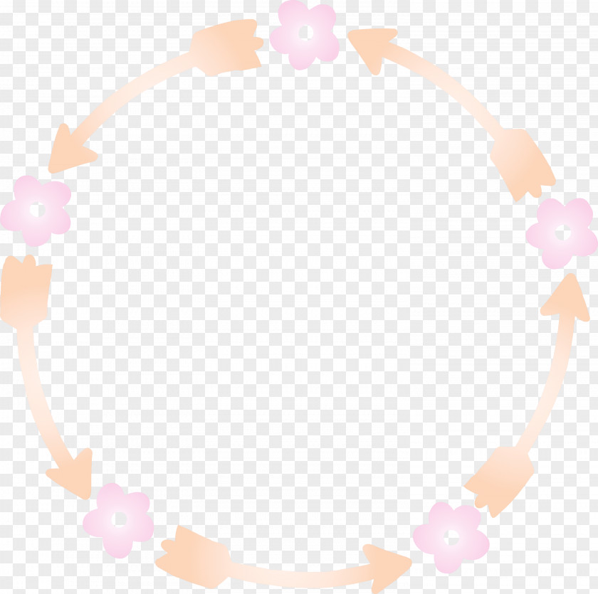 Flower Frame Floral Sping PNG