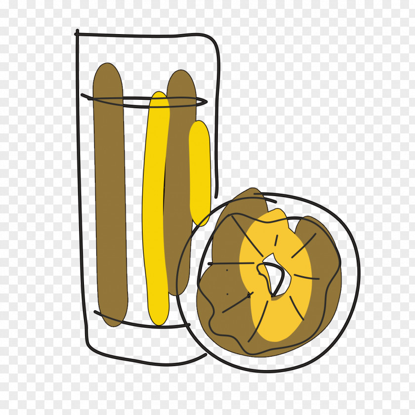 Hand-painted Lemon Lemonade PNG