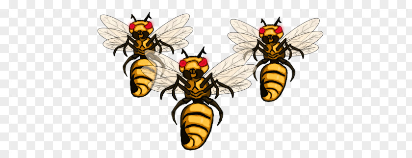 Bee Honey Hornet Wasp Clip Art PNG