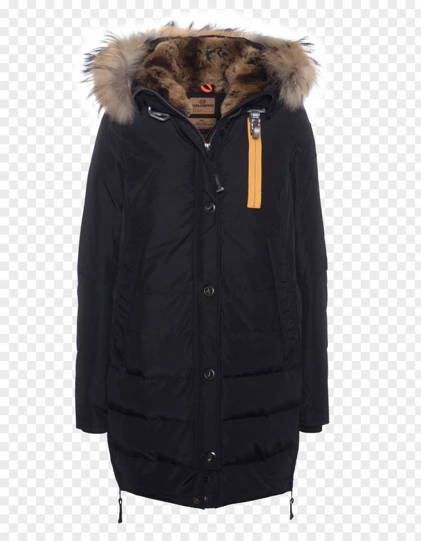Mink Jacket With Hood Parajumpers Women's Masterpieces Long Bear Down Feather Coat PNG