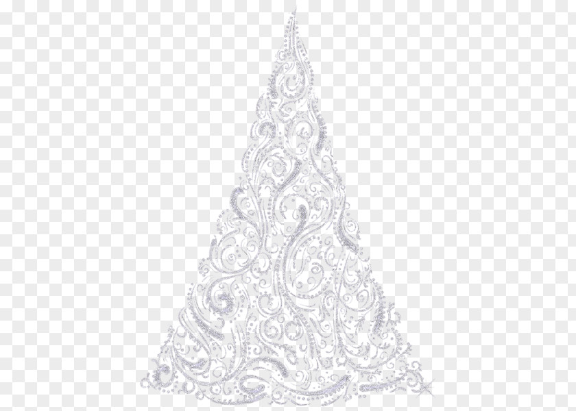 Christmas Tree Drawing Black And White Visual Arts PNG