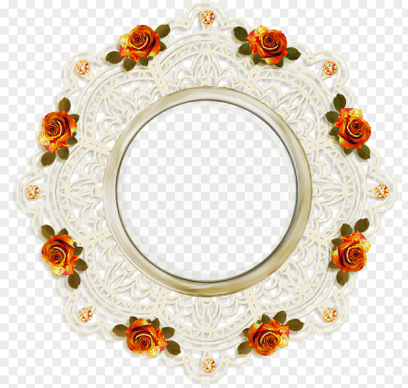 Interior Design Flower Circle Oval PNG