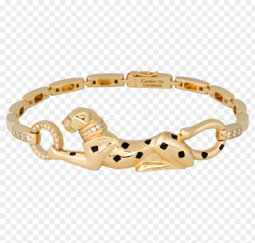 Leopard Cartier Bracelet Tsavorite Diamond PNG