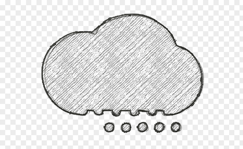 Line Art Weather Icon Cloud Sand Sandstorm PNG