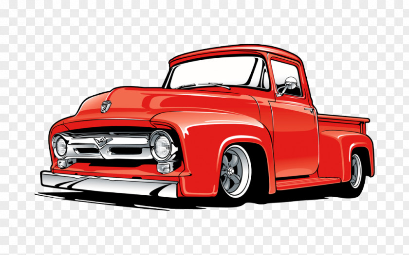 Antique Car Truck Land Vehicle Motor Pickup PNG