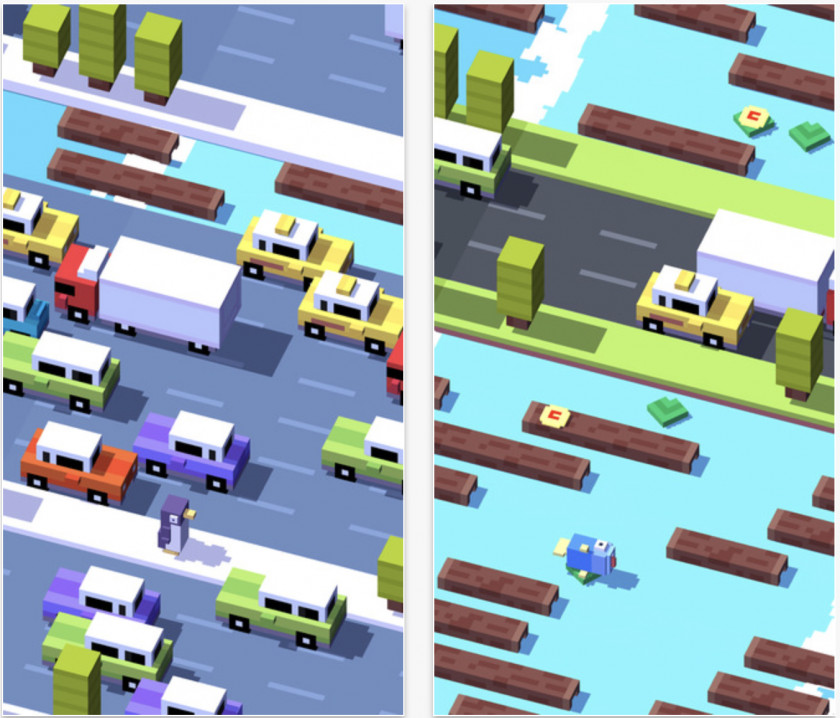 Crossy Road Frogger Video Game Android PNG