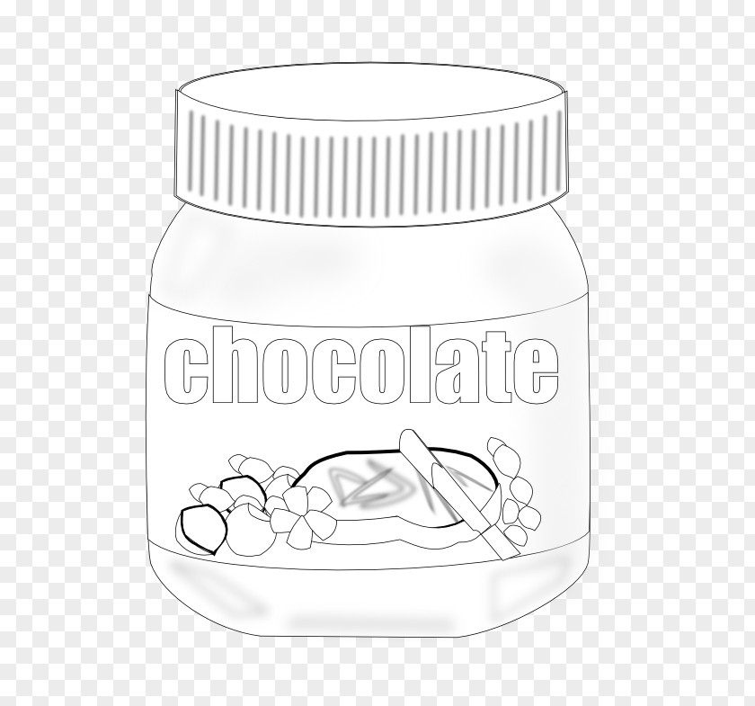 Nutella Cliparts Peanut Butter And Jelly Sandwich Chocolate Spread Coloring Book Clip Art PNG