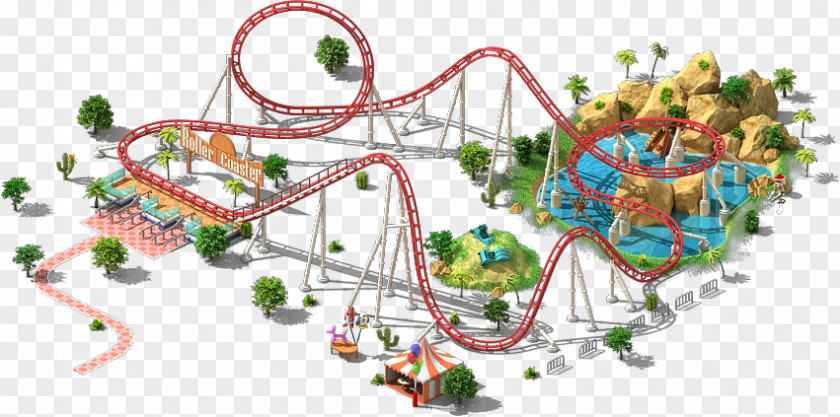 Amusement Park Rides RollerCoaster Tycoon World Roller Coaster Gardaland PNG