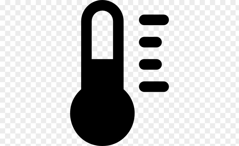 Black And White Symbol Temperature Measurement PNG