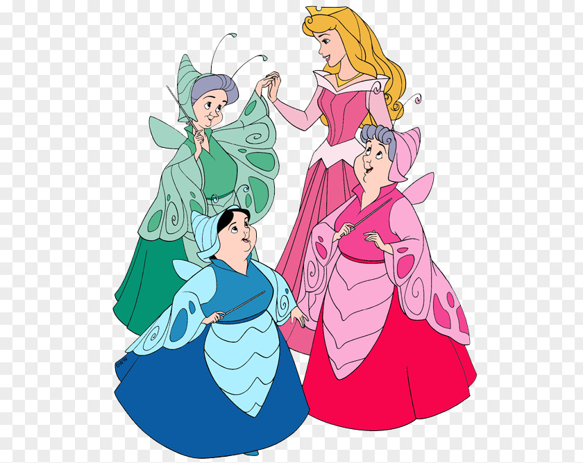 Fairy Princess Aurora Disney Fairies Rapunzel Clip Art PNG