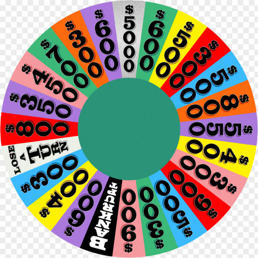 Genius Games Television Show Game Wheel Image PNG