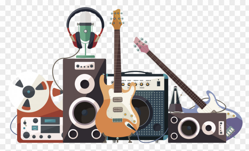 Musical Instruments Recording Studio PNG