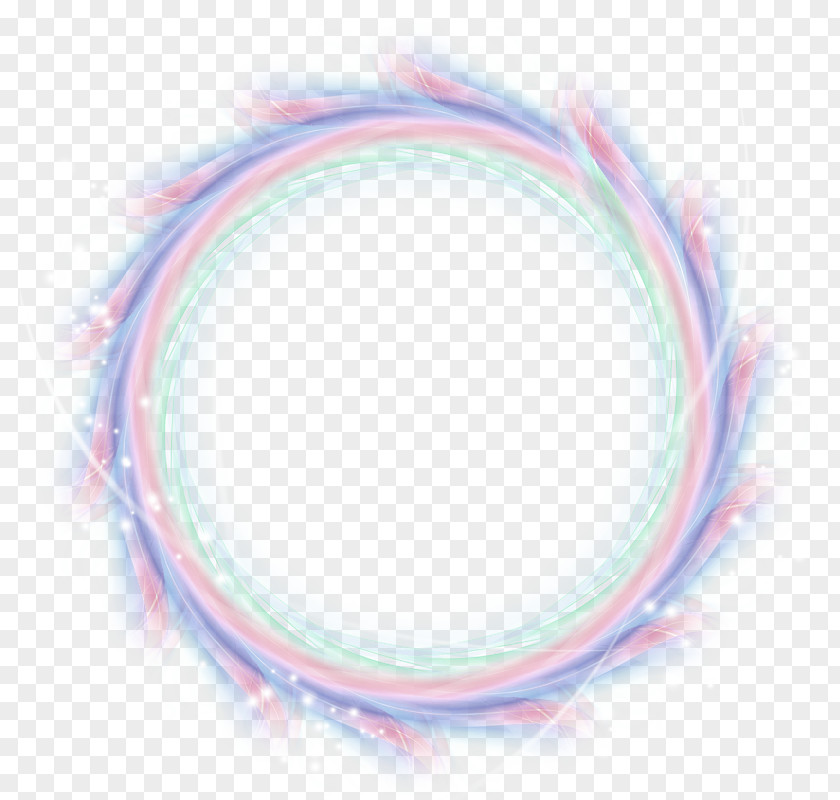 Purple Fresh Circle Effect Element Wire Electrical Cable PNG