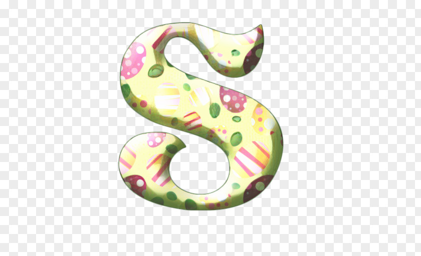Scaled Reptile Number Easter Egg Background PNG
