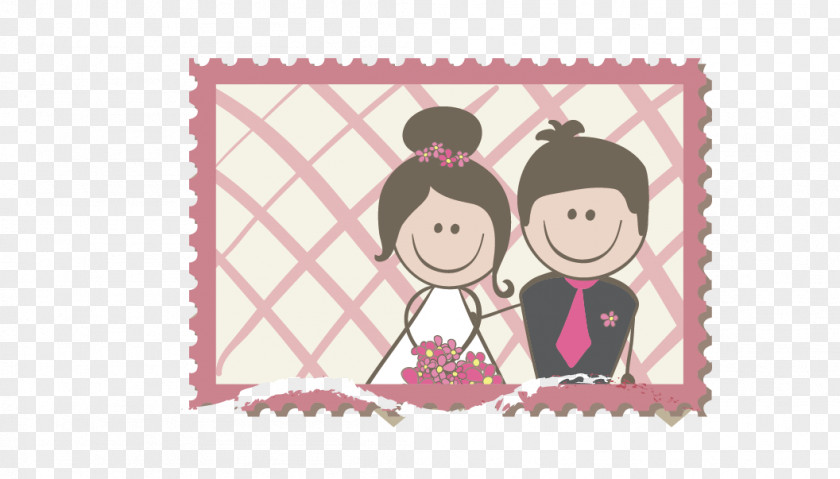 Wedding Gift Instagram Postage Stamp PNG