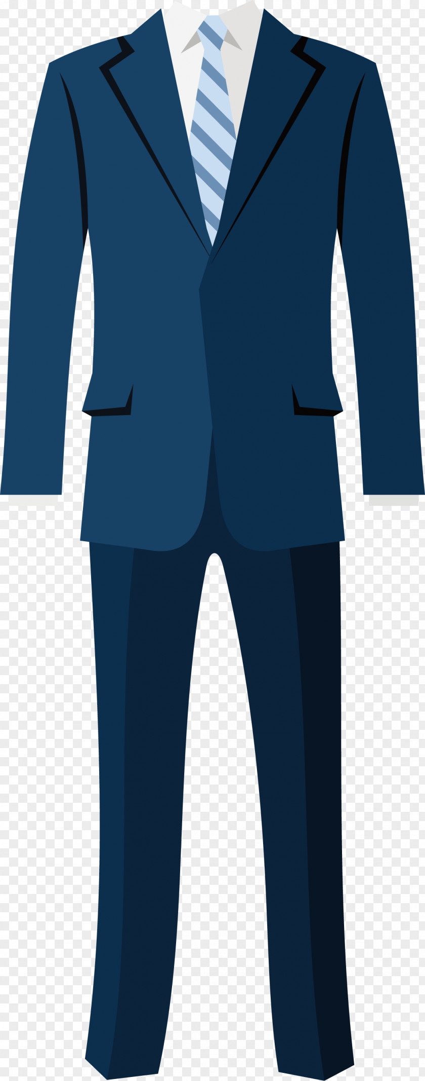 Vector Cartoon Suit Tuxedo Jacket Blazer Clothing PNG