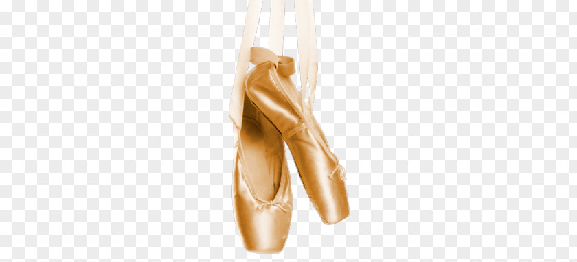 Ballet Shoes Hanging PNG Hanging, pair of gold satin toe shoes clipart PNG