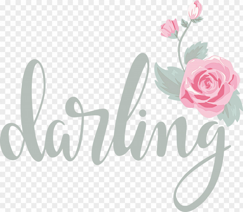 Darling Wedding PNG